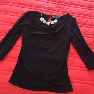 Black dressy top